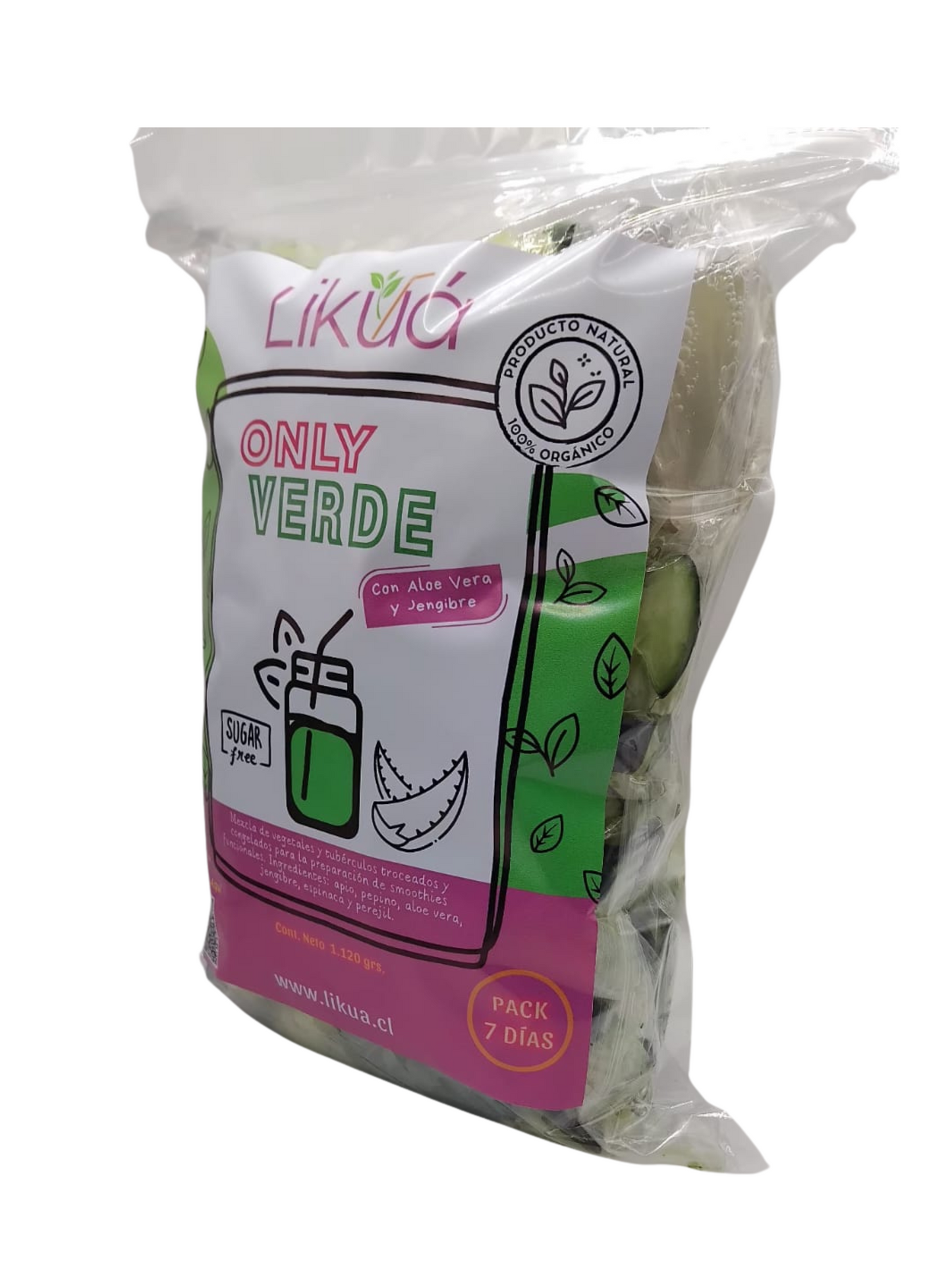 ONLY VERDE CON ALOE & JENGIBRE