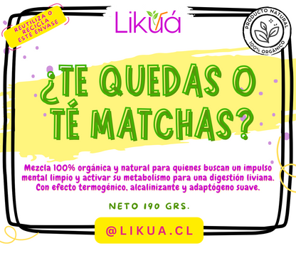¿TE QUEDAS O TE MATCHAS?