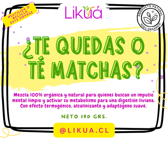 ¿TE QUEDAS O TE MATCHAS?